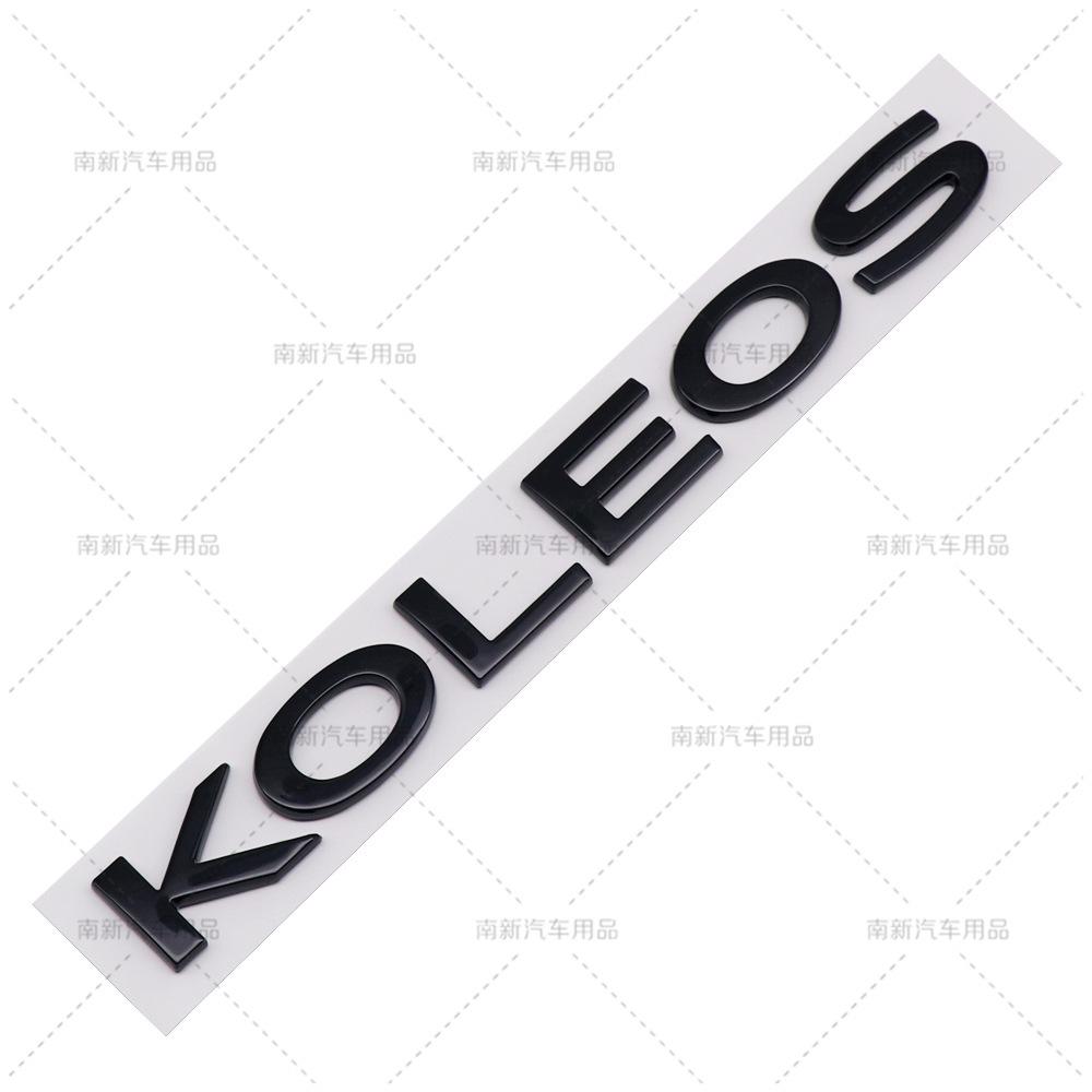 32.2*2.6cm / 19.2*2cm – Applicable to Renault Koleos Rear Trunk Alphabet Letter Emblem Badge KOLEOS