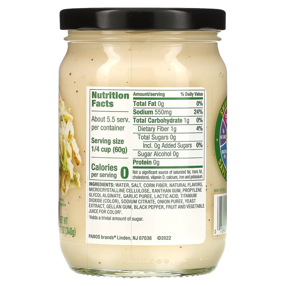 Salsa Alfredo per Pasta Walden Farms 340g (12 once)