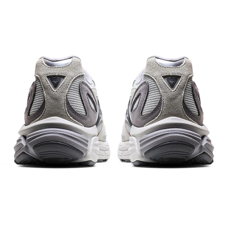 Mizuno Anti-Slip Wear-Resistant Low-Top Running Shoes Unisex Cool Gray Sneakers D1GH241102