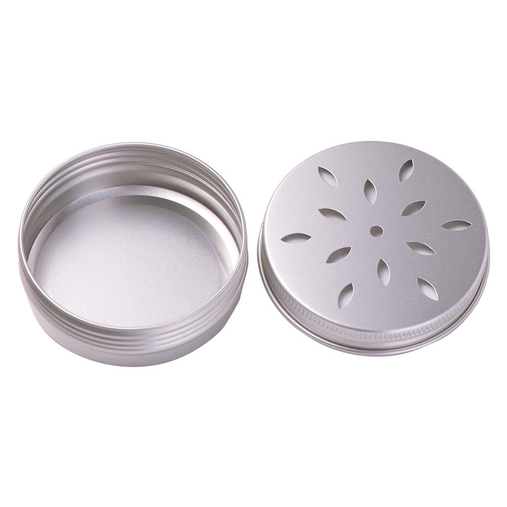 10Pcs Empty Dog Scent Training Box 60ML Sample Container Portable Aluminum Tin Can Storing Cosmetic