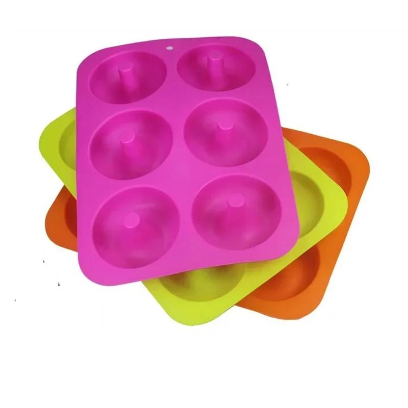 Silicone Molds for Baking, Donut Baking Tray, Cake Decoration Accessories, Fondant Molds, Chocolate Mould