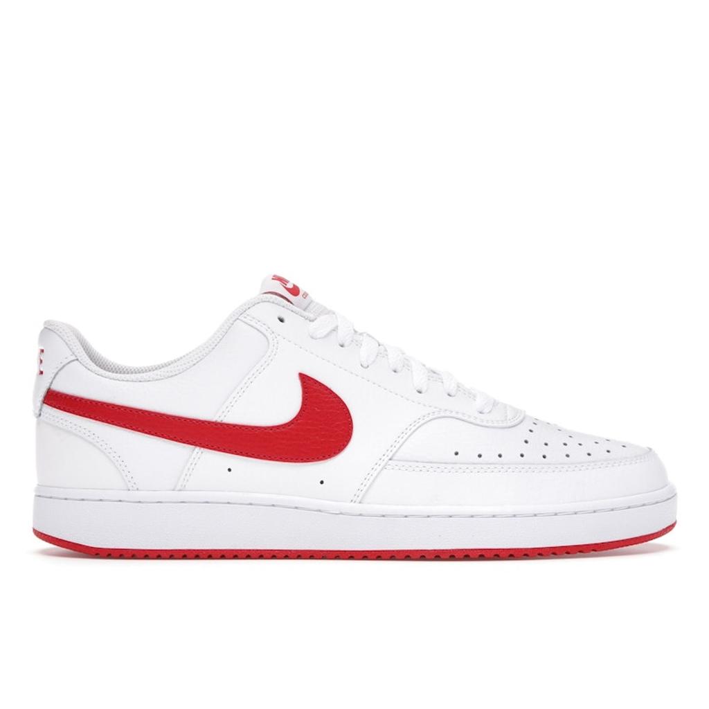 Nike Court Vision Low White University Red Men Sneakers CD5463-102
