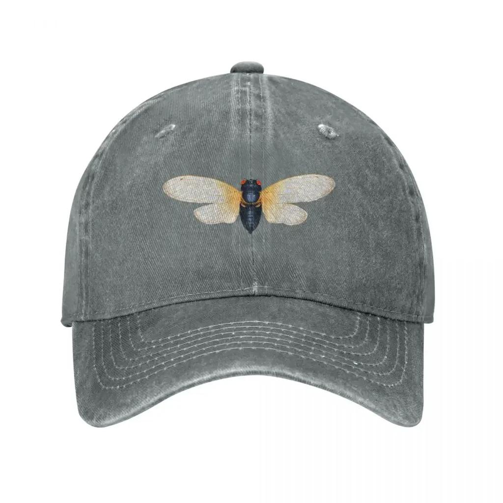 Cicada (transparent background) Baseball Cap fishing caps man Bobble Hat Mens Caps Women's