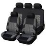 For Car Four Seasons Universal Five-seat Seat Cover Press Flower Marks Zipper Thickening Models