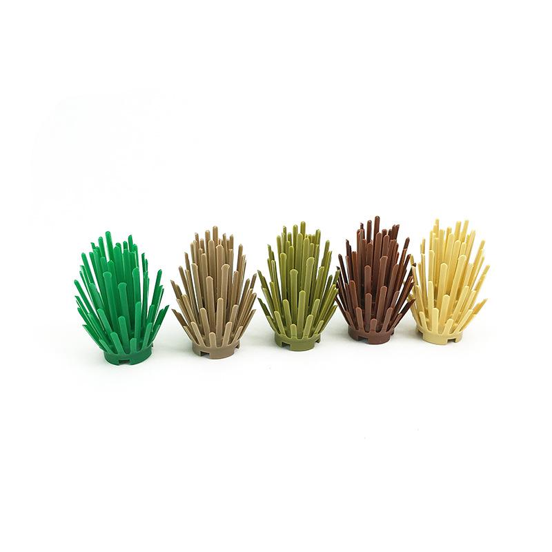 100G Petites Particules Briques de Construction pour Buissons 6064 52208 Base Scène DIY Compatible Herbe Mini Briques Cadeau Créatif Enfants Enfant Jouets