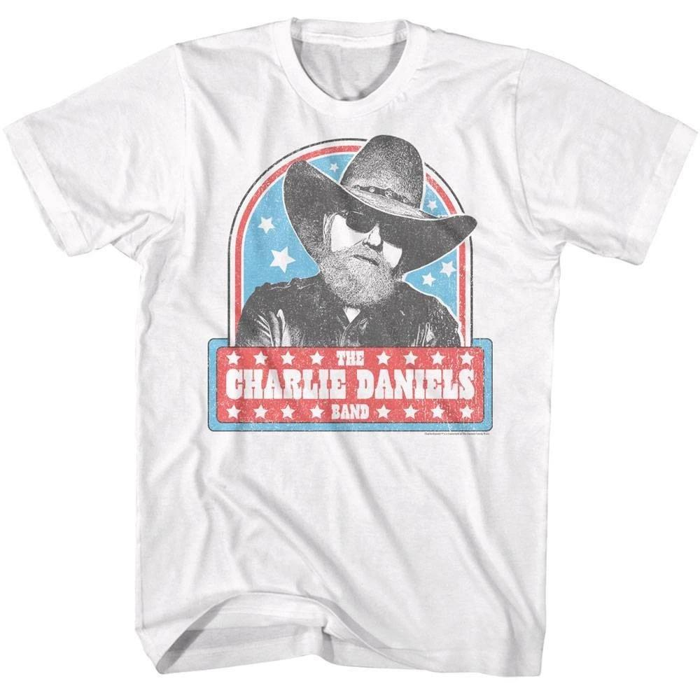 

Charlie Daniels Band All-American Stars Men s T Shirt L