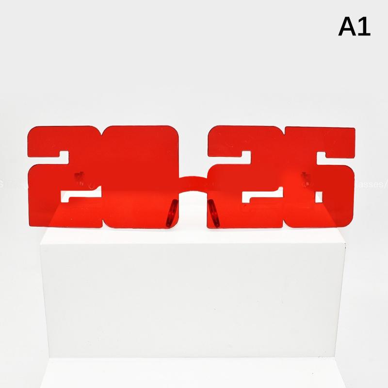 

2026 Number Eyeglasses 2026 Happy Year Glasses Diamond Glitter Sunglasses Cosplay Prop Xmas Party Decoration Funny Glasses