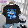 Derpy Tiger Kpop Demon Hunters Shirt for Kids Baby Girl Men Women T Shirt Cute Tiger Cartoon Clothes 2025 Hot Movie Print Soft