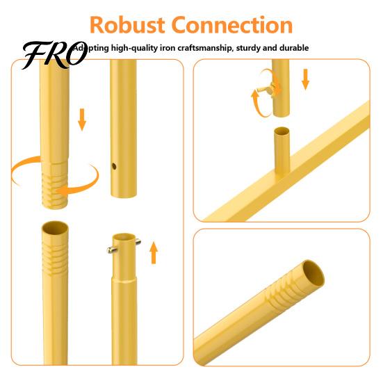 Wedding Arch Props Backdrop Stand, 6.2FT, 7FT, 8.4FT Set of 3 Golden Metal Triangle Ceremony Flower Stand Frame for Baby Shower Birthday Party Balloon