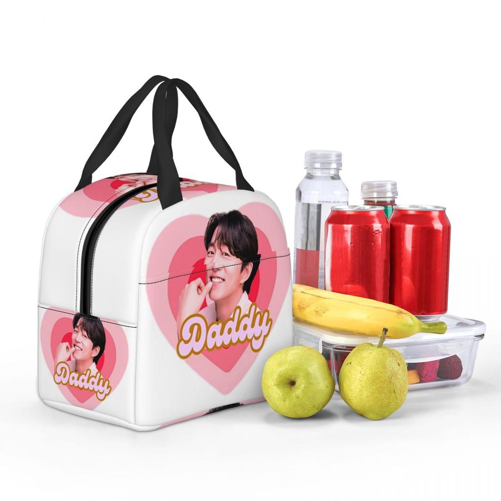Gong Yoo Insulated Lunch Bag for Women Kids Leakproof Food Boxes Thermal Lunch Box Tote