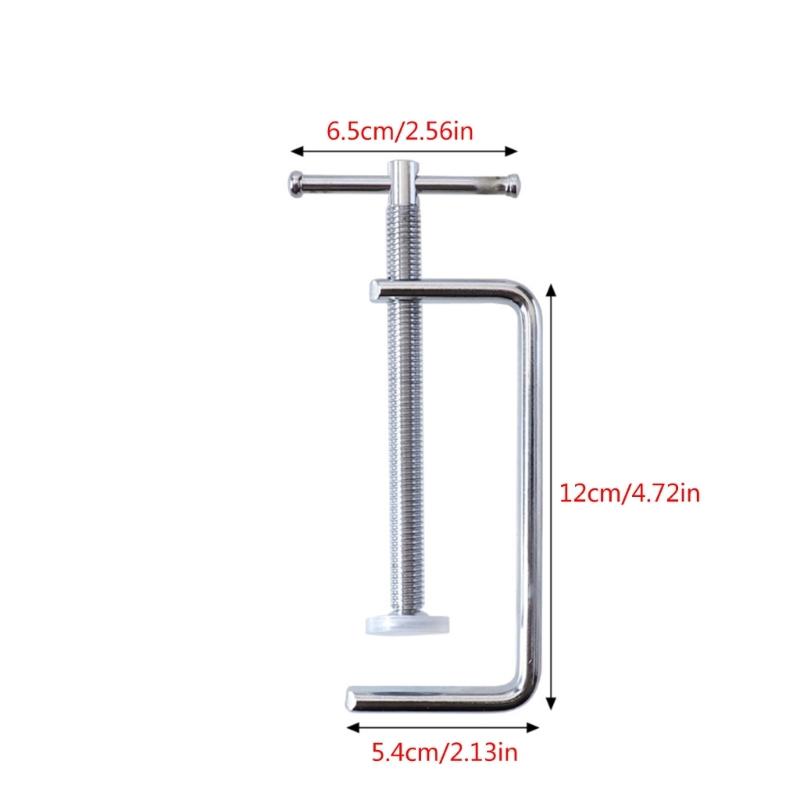 Convenient  CClip GClamp for Multiple Uses Stable Clamping Force Woodworking Tool for Securing and Organizing