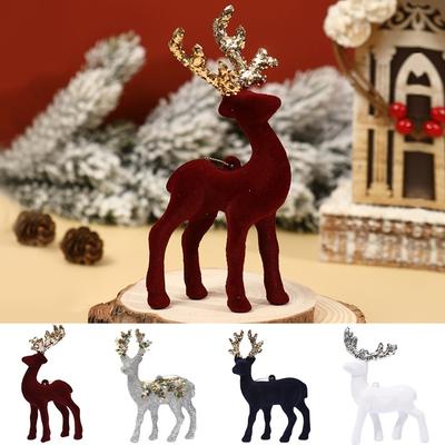 DIY Christmas Reindeer Ornaments Christmas Decorations For Home 2026 Christmas Tree Hanging Pendant Navidad Noel New Year Gifts