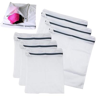 6 Pack Laundry Mesh Net Washing Bag Clothes Bra Sox Lingerie Socks Underwear