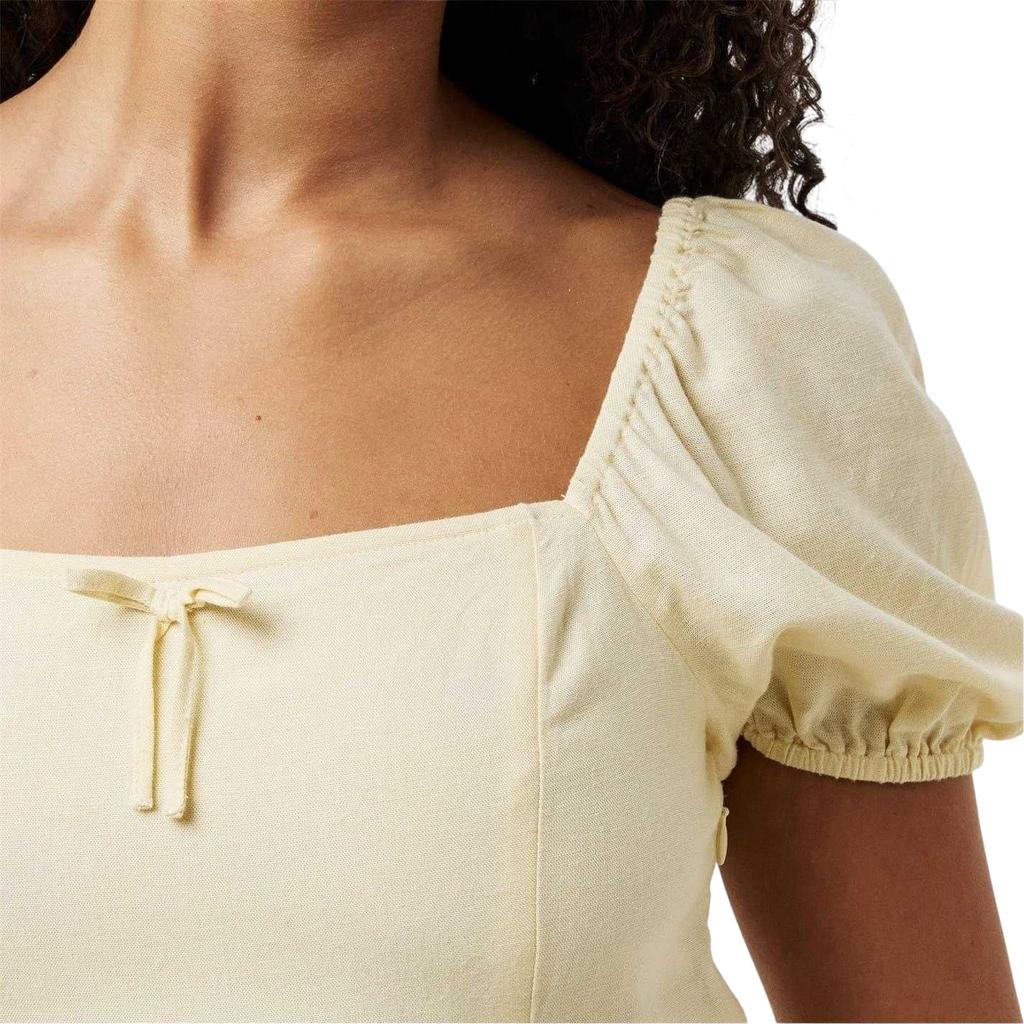 Jack Wills Womens/Ladies Ruched Puff Sleeve Mini Dress
