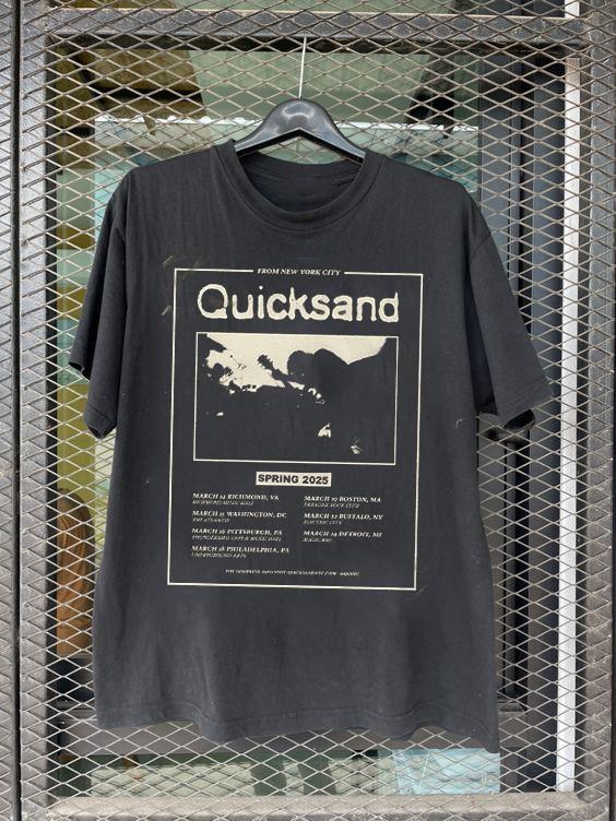 

Quicksand Refused North American tour 2025 T Shirt Full Size S5XL Unisex T-Shirt M