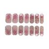 New waterproof no-bake gel nail polish film full sticker New Year's nail art film paper nail film paper patch