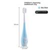 "U-Shaped Silicone Toothbrush & Toothpaste Set for Kids Ages 2-12"
