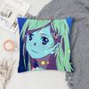 Kofune Ushio Animation Summer Time Rendering Pillow Case Fashion Square Pillowcase Bedroom Sofa Room Ins Decoration Leisure