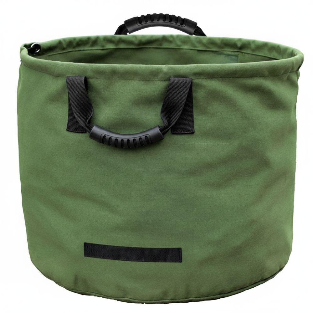 Portable Lawn Bag Reusable Leaf Trash Tote Durable Yard Waste Bag  Weed and Debris Gathering