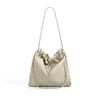 Niche 2025 Double-Pocket Fashion Tote: Classic Versatile Women's Crossbody Bag