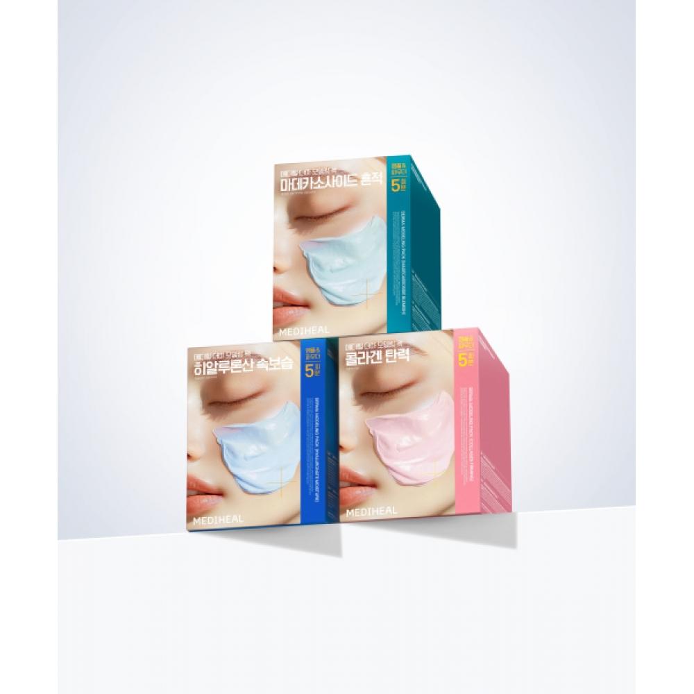 Mediheal Derma Modeling Pack 5 Times Special Set  Choose 1 Of 3 Types  Madeca Hyalu Collagen traces of madecassoside