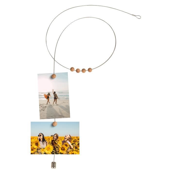 CORDE DES PHOTOS, PAC, 1,5 m, argent