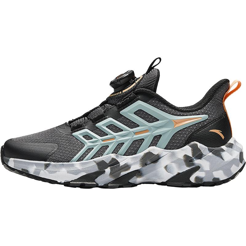 

Anta Kids Fabric Trendy Comfortable Versatile Breathable Lightweight Shock Absorbing Low Top Running Shoes Men sneaker A12445533 37