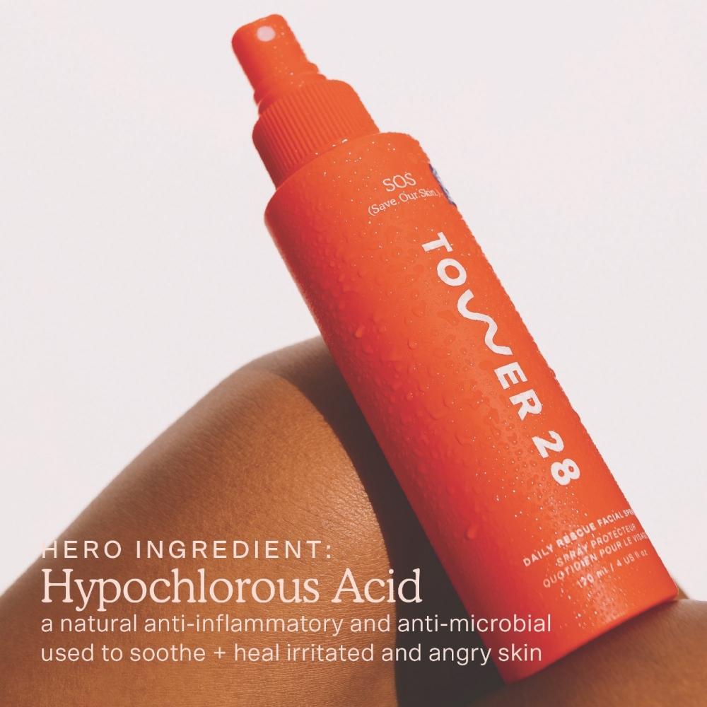 Tower 28 Beauty Sos Daily Rescue Facial Spray Jumbo Refill
