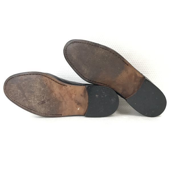 Bostonian Leather Straight Tip Shoes [9.5M/27.5/Brown] Vintage Dress(USED)