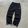 Pantaloni de sport casual pentru bărbați, cu imprimeu cu monede, Y2K, îmbrăcăminte de stradă, cu bandă elastică în talie, pantaloni de trening largi, pantaloni hip hop retro din anii 90, în mai multe culori