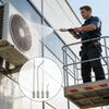 4 Stück Professionelles Hochdruckreiniger-Düsenset 1/4" Edelstahl Ersatz-Hochdruckreiniger-Düsenset Zur Reinigung