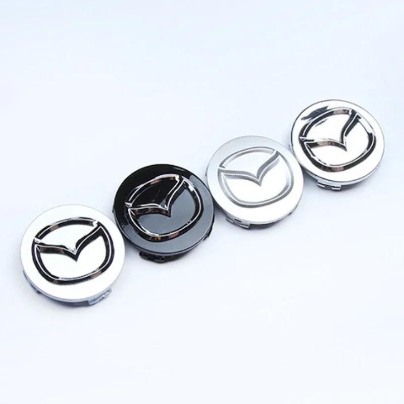 52mm 56mm Car Wheel Center Hub Covers for Mazda Atenza MX3 CX5 2 3 6 323 626 RX8 CX3 RX7 Protege Axela Speed 6