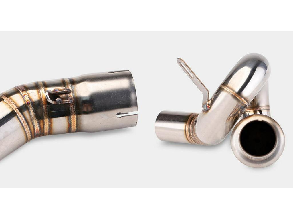 QJ Chase 600 Race - Revolving Mid-Section Exhaust Pipe, Tail Section Mod for Direct Installation