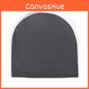 Oversized Knit Cap With Polyester Fabric Trendy Casual Hat For Winter Holidays