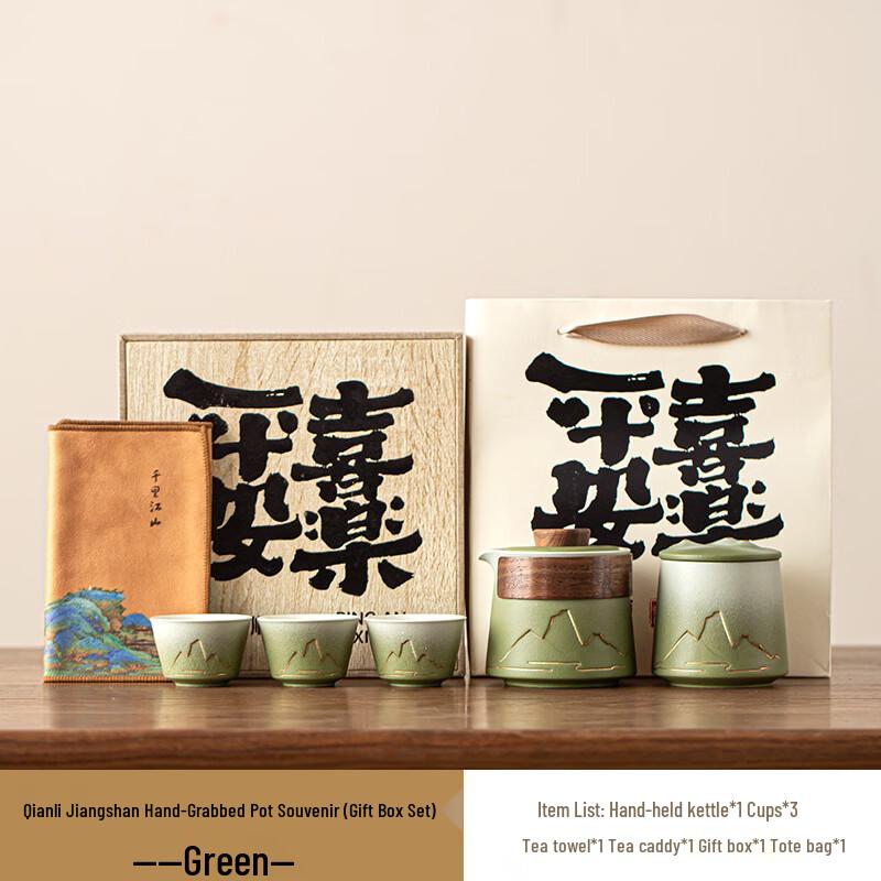 Palace Museum Ceramic Tea Set Gift Box