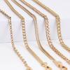 Golden Bag Chain Accessories Metal Extension Chains Underarm Crossbody Shoulder Belt Replacement Bags Strap For Women's Bag