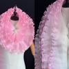 12cm Breite Plissee Mesh Organza Mode Plissee Rüschen Spitze Stoff Neu Volant Wellen Spitze Stoff