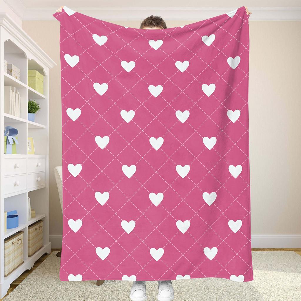 Nap Blanket Love Throw Blankets for Baby Bedspread on the Bed Summer Comforter Home and Decoration Anime Cooling Sofa Bedspreads