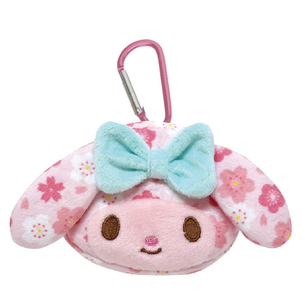 K Company Sanrio-Charaktere (Japanische Waren Serie) Gesicht Karabinerbeutel My Melody SAW-KP-MM
