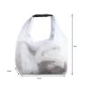1×Waterproof Storage Bag Fitness Gym Swimming Clothing Storage Pouch Large Capacity Handbag Men Women Outdoor Travel Washing Bag