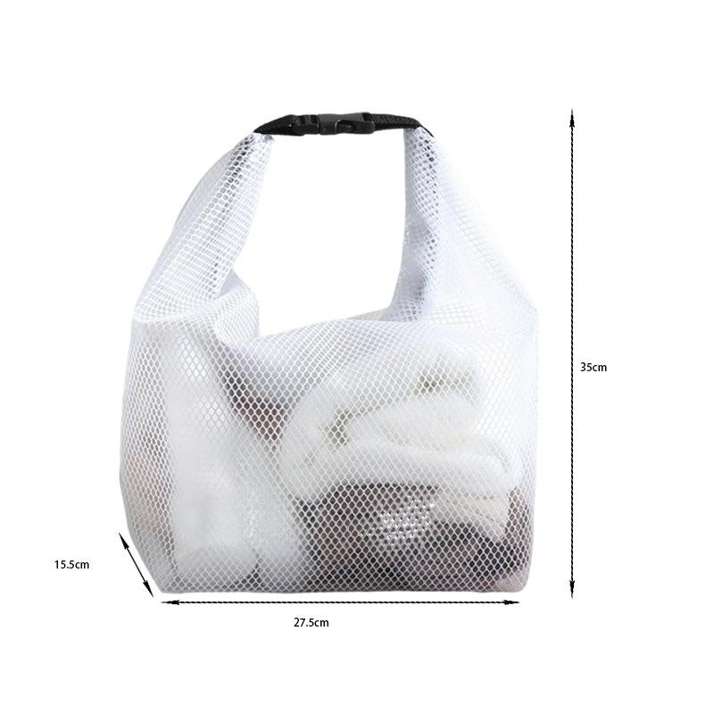 

Large Capacity Waterproof Storage Bag Bag Travel Makeup Portable Storage Bag Outdoor Fitness Clothing Swimming Wash Bag S белый