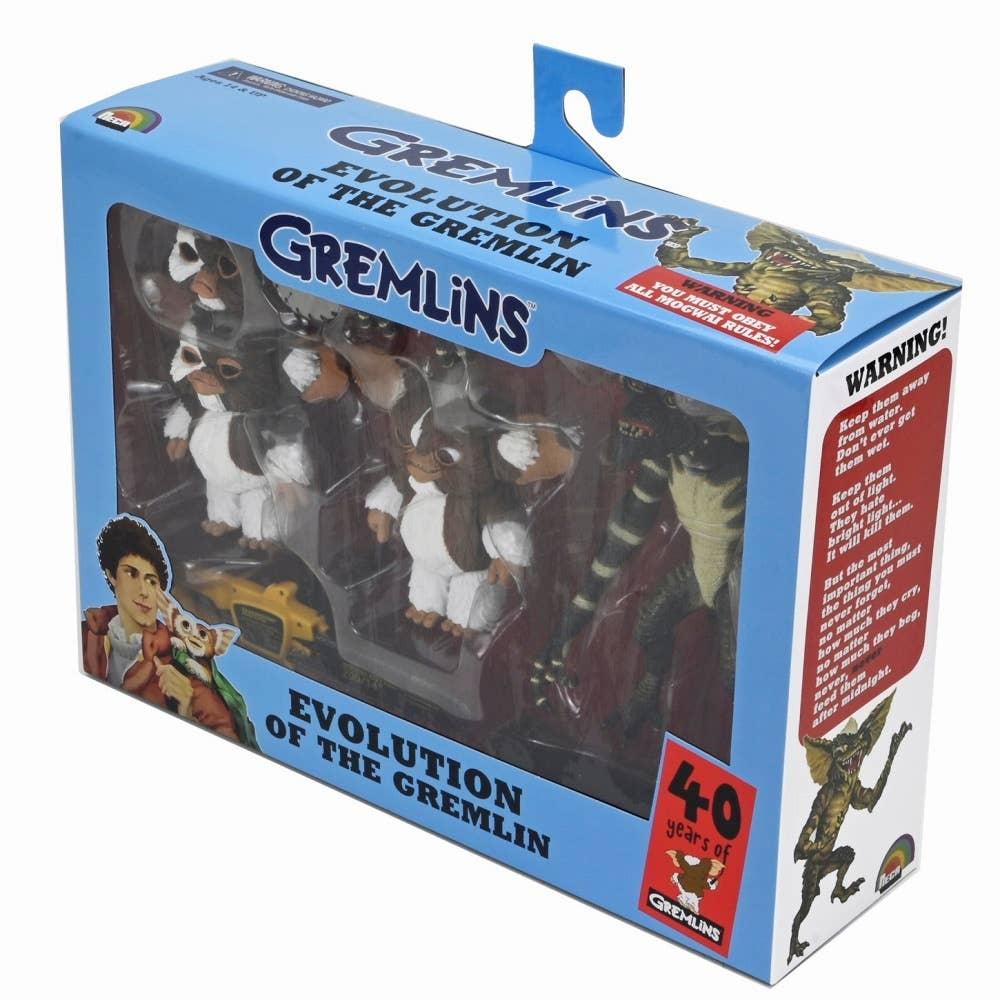 Gremlins Gremlins   Evolution Of A Gremlin mogwAi   Gremlin Action Figure 40th AnniversAry Box Set