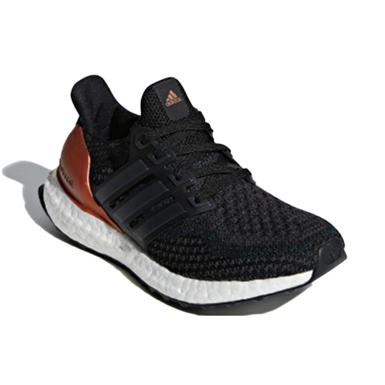 Adidas ULT Ultraboost J Cushioning Low top Kids' Running Shoes Black Copper Teenagers BA9613
