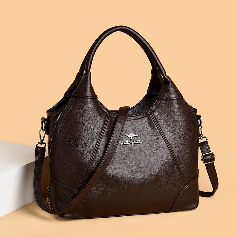 2026 Large Capacity Tote Bag Luxury Handbags For Women Designer Purses and Handbag High Quality Soft Leather Commuting Hand Bags