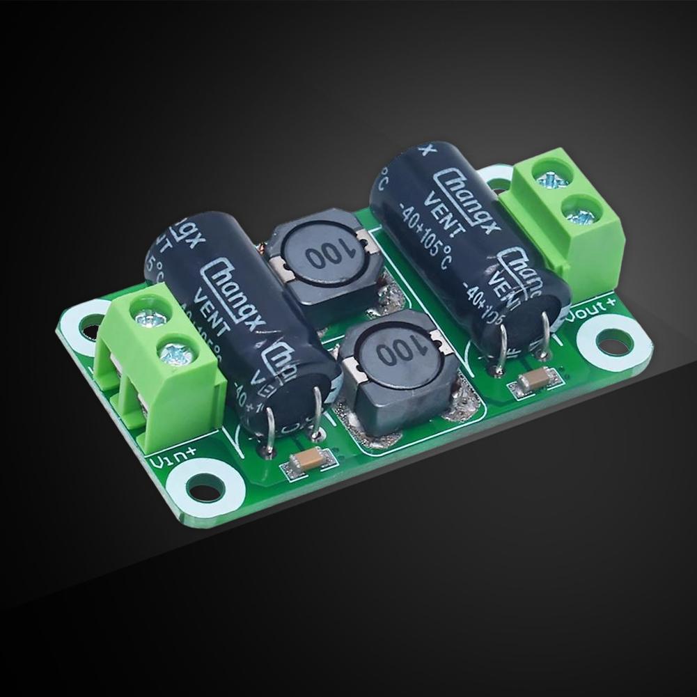 DC Power Filter Board 0-25V/0-50V 2A/3A/4A Class D Power Amplifier Module EMI Suppression Module
