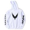 Maverick Logan Paul Herren- und Damen-Kapuzenpullover mit Vogelprint und bequemer Passform