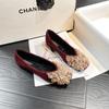 Women Flats Shoes New Fashion Women Mary Janes Crystal Shoes 2025 Luxury Female Shallow Footwear Ladies Dress Cozy Brand Shoes