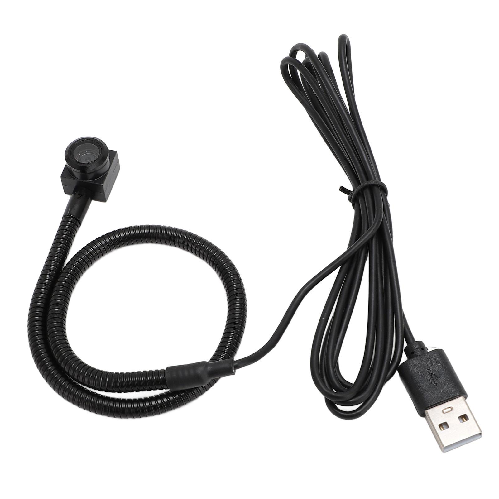 

USB 8MP Middle Screen Webcam with Mic Metal Tube Auto Focusing Eye Contact USB Center Camera for