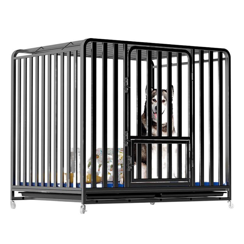 Large & Medium Breed Dog Cage with Toilet Separation for Indoor/Outdoor Use - Suitable for Golden Retrievers, Labradors, and More