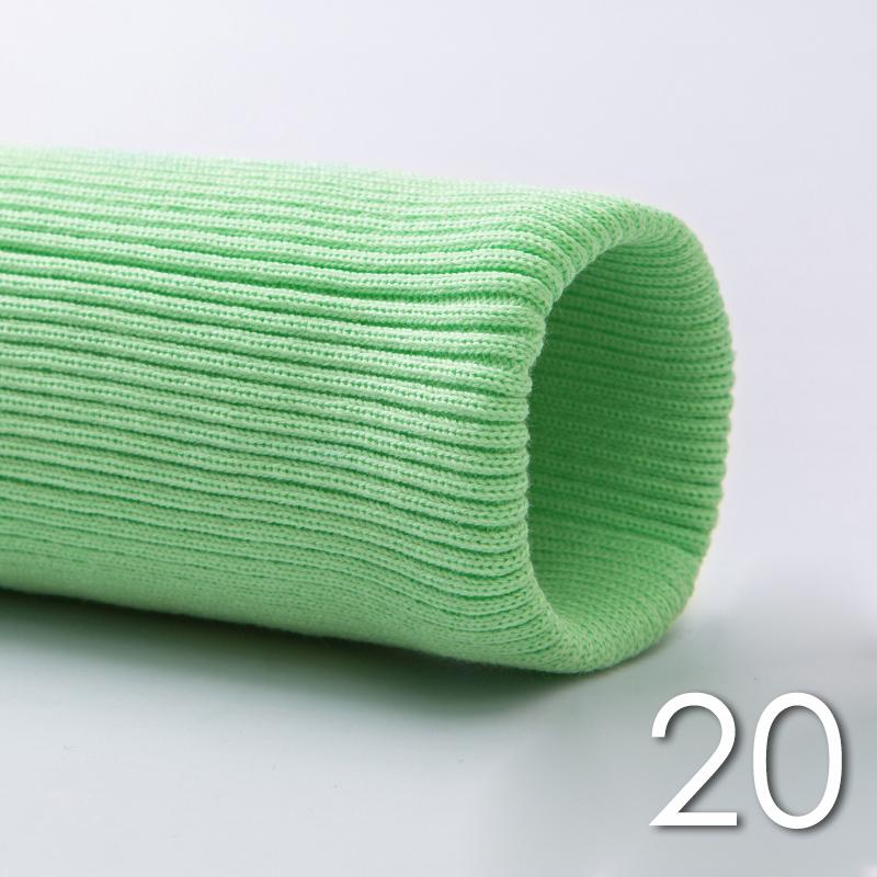 Cotton Rib Stretch Knit Cuffs Collars Hems Fabric Ribbed Knitted Cuffs Neckline Fabric For Sweatshirt Down Jackets Accessories